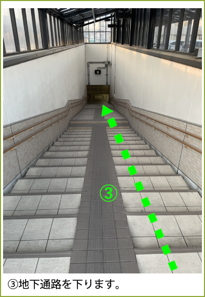 厨川駅から医院までのルート案内写真_03